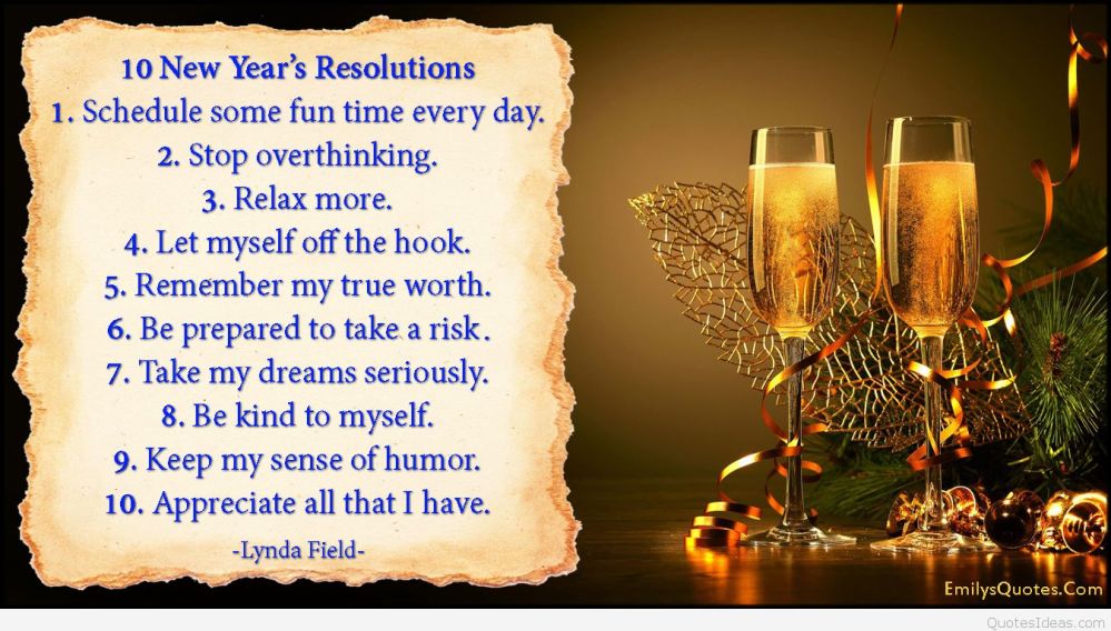 New Year's resolutions – bodyandsoulnourishmentblog